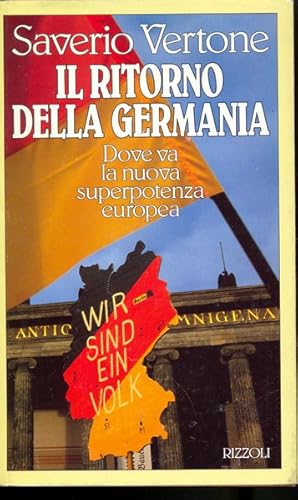 Imagen del vendedor de Il ritorno della Germania a la venta por Librodifaccia