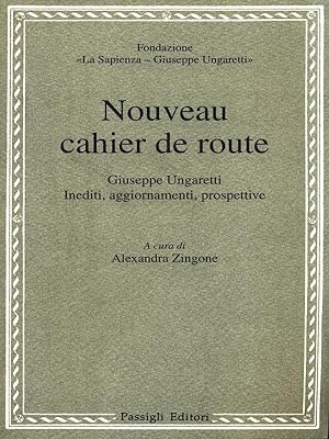 Bild des Verkufers fr Nouveau cahier de route zum Verkauf von Librodifaccia