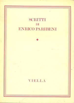 Bild des Verkufers fr Scritti di Enrico Paribeni zum Verkauf von Librodifaccia