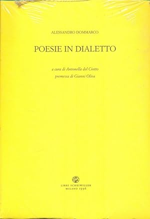 Bild des Verkufers fr Poesie in dialetto zum Verkauf von Librodifaccia