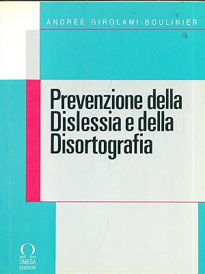 Imagen del vendedor de Prevenzione della dislessia e della disortografia a la venta por Librodifaccia