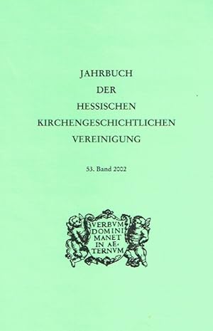 Immagine del venditore per Jahrbuch der Hessischen Kirchengeschichtlichen Vereinigung, Band 53. venduto da Antiquariat Bernhardt