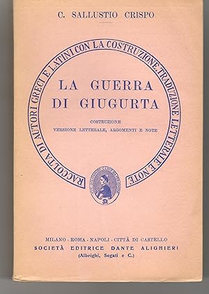 Immagine del venditore per La Guerra Di Giugurta venduto da Il Salvalibro s.n.c. di Moscati Giovanni