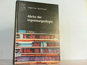 Bild des Verkufers fr Abriss der Ingenieurgeologie. zum Verkauf von Antiquariat Ehbrecht - Preis inkl. MwSt.