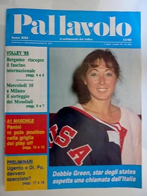 Immagine del venditore per PALLAVOLO Anno XXI IL SETTIMANALE DEL VOLLEY n. 13 Aprile 1985 venduto da Historia, Regnum et Nobilia