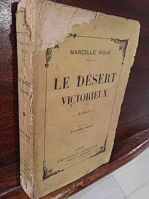 Image du vendeur pour Le Dssert Victorieux mis en vente par Libros Antuano