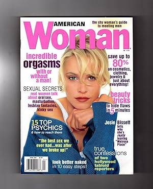 Image du vendeur pour American Woman - April, 1997. Josie Bissett Cover. 15 Psychics, Sexual Secrets, Incredible Orgasms, Hollywood Confessions, Shy Woman's Guide to Men, Look Better Naked mis en vente par Singularity Rare & Fine