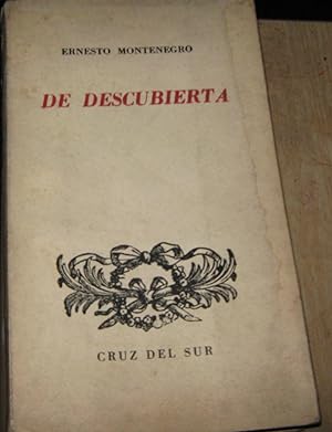 Imagen del vendedor de De descubierta a la venta por Librera Monte Sarmiento