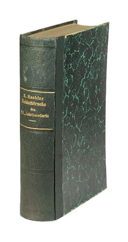 Einblattdrucke des XV. Jahrhunderts. Ein bibliographisches Verzeichnis. Herausgegeben von der Kom...