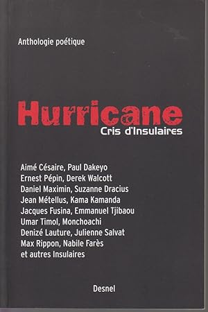 Bild des Verkufers fr Anthologie potique. Hurricane - Cris d'Insulaires. zum Verkauf von CANO