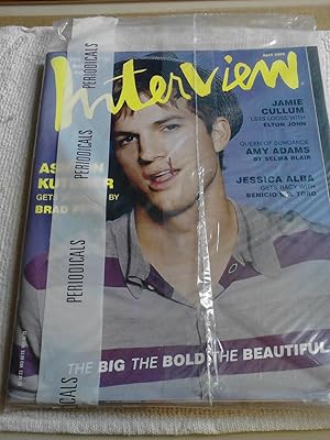 Immagine del venditore per Interview [Magazine]; April 2005; Ashton Kutcher on Cover [Periodical] venduto da The Librarian's Books