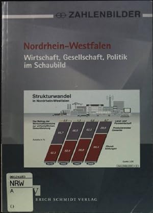Seller image for Nordrhein-Westfalen: Wirtschaft, Gesellschaft, Politik im Schaubild Zahlenbilder for sale by books4less (Versandantiquariat Petra Gros GmbH & Co. KG)