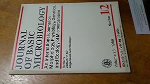 Imagen del vendedor de Journal of Basic Microbiology. An International Journal on Morphology, Physiology, Genetics and Ecology of Microorganisms, formerly Zeitschrift fr allgemeine Mikrobiologie, Volume 28, Nr. 1/2, 1988 a la venta por Antiquariat im Kaiserviertel | Wimbauer Buchversand