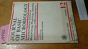 Imagen del vendedor de Journal of Basic Microbiology. An International Journal on Morphology, Physiology, Genetics and Ecology of Microorganisms, formerly Zeitschrift fr allgemeine Mikrobiologie, Volume 28, Nr. 1/2, 1988 a la venta por Antiquariat im Kaiserviertel | Wimbauer Buchversand