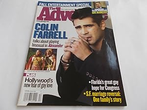 Seller image for The Advocate (Issue No. 922, September 14, 2004): The National Gay and Lesbian Newsmagazine (Magazine) (Colin Farrell Cover Photo and Feature Interview) for sale by Bloomsbury Books