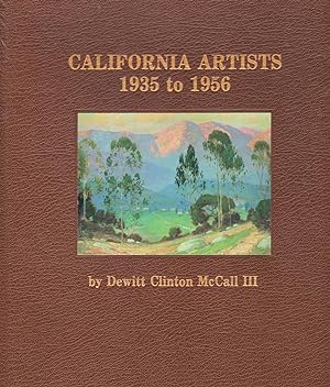 Seller image for California Artists, 1935 to 1956 for sale by Optical Insights