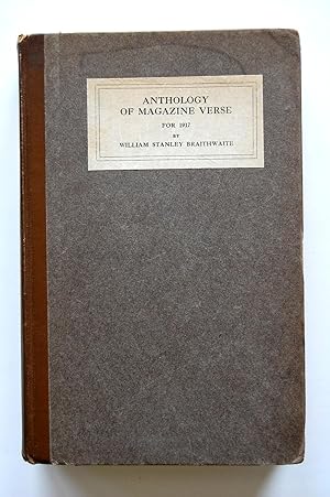 Anthology of Magazine Verse for 1917 and Yearbook of American Poetry