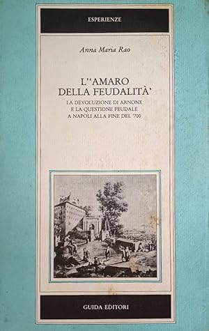 L'amaro della feudalità: la devoluzione di Arnone e la questione feudale a Napoli alla fine del '700