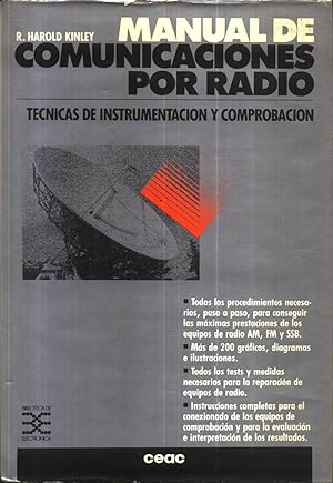 Seller image for Manual de comunicaciones por radio tecnicas de instrumentacion y comprobacion for sale by Livro Ibero Americano Ltda