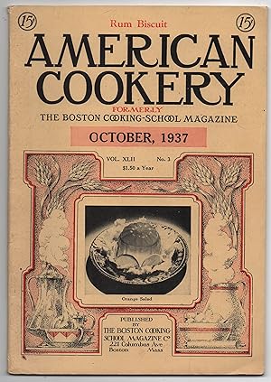 Seller image for American Cookery Magazine for October 1937 // The Photos in this listing are of the magazine that is offered for sale for sale by biblioboy