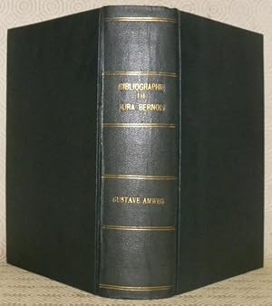 Imagen del vendedor de Bibliographie du Jura bernois. Ancien Evch de Ble. Prface de M. Virgile Rossel. a la venta por Bouquinerie du Varis
