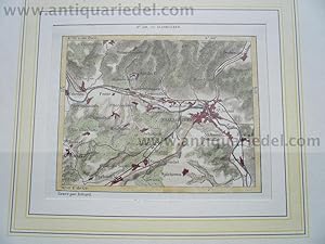 Saarbrücken, anno 1878, map