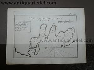 Isle de Termie-KYTHNOS- anno 1795, Roux Joseph