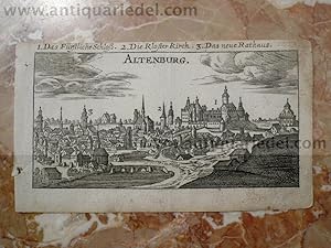 Altenburg, anno 1686, Riegel Christoph, Kupferstich