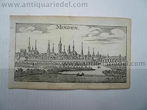 Minden, anno 1686, Riegel Christoph, Kupferstich aus Riegels "De