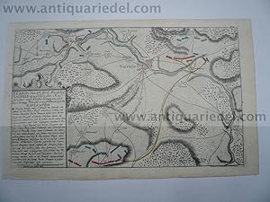 Saalfeld-Saale, siebenjähriger Krieg, Schlacht 1761, Landkarte P