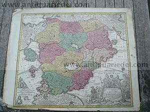 Accurata Utopiae Tabula/Schlaraffenland, 1760, Lotter C.T.