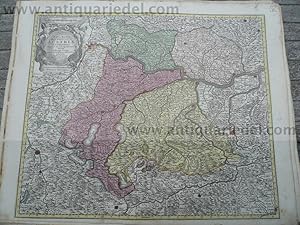 Oberösterreich-Nova Mappa Austriae, 1760, Lotter T.C.