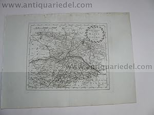 Departement Maine et Loire--Angers, anno 1806, map by Reilly F.J
