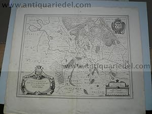 Image du vendeur pour Sedan,Raucourt, map anno 1640, Blaeu J. mis en vente par Hammelburger Antiquariat