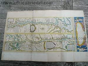 Dnjepr River, anno 1640, Blaeu W.J., Atlas Novus. Willem Janszo