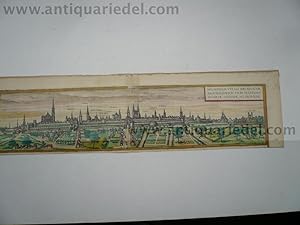 Braunschweig, anno 1572, Braun Hogenberg, selten Braunschweig, a