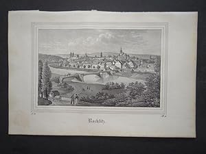 Rochlitz, anno 1835, aus Saxonia