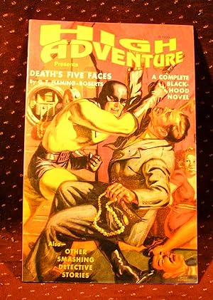 High Adventure #49 Death's Five Faces (Black Hood Detective Novel)