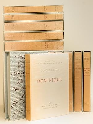 Seller image for Collection du Grand Prix des Meilleurs Romans du XIXe Sicle (12 Tomes en 15 Volumes - Complet) Paul Bourget : Le Disciple ; Gobineau : Les Pliades (2 Volumes) ; Balzac : Le Pre Goriot (2 Volumes) ; Jules Valls : L'Enfant ; Fromentin : Dominique ; Flaubert : Madame Bovary ; Zola : Germinal (2 Volumes) ; Benjamin Constant : Adolphe suivi du Cahier Rouge ; Prosper Mrime : La double mprise suivie des Ames du Purgatoires ; Stendhal : Le Rouge et le Noir (2 Volumes) ; Jules Renard : L'Ecornifleur ; Huysmans : En Route for sale by Librairie du Cardinal