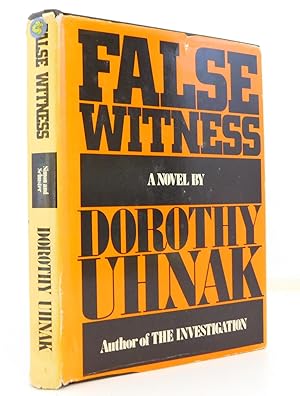Seller image for False Witness for sale by The Parnassus BookShop
