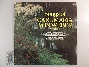 Image du vendeur pour Songs of Carl Maria von Weber - Vol.2 [Vinyl-LP/PAL-1062]. mis en vente par Druckwaren Antiquariat