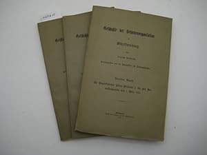 Geschichte der Behördenorganisation in Württemberg. 2 Bde. in 3.