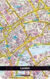 Libreta Apaisada: Mapa London City (10 X 15 )