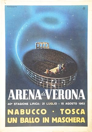 Nabucco-Tosca Un ballo in maschera Arena di Verona 40 stagione Lirica
