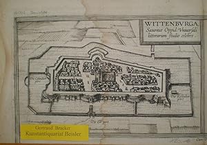 Wittenburga, Saxoniae Oppid: universali litterarum studio celebre.