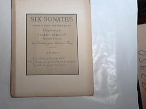 Six Sonates pour divers instruments. La Troisieme pour Violon et Piano. PN: D. & F. 9504