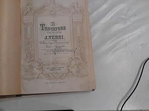 Il Trovatore. Oper in 4 Acten. Vollständiger Clavierauszug. Neue Ausgabe. PN. 18739.