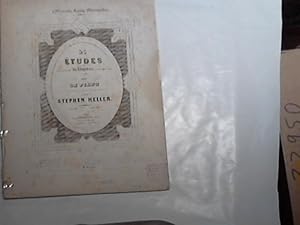 25 Etudes pour former au sentiment du Rhythme et a lexpression pour le Piano. A madame Jenny Mon...