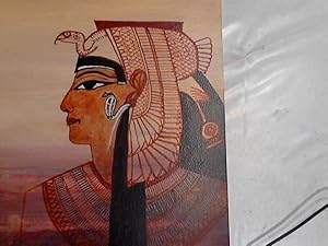 Königin Nefertari. Gattin Rames II. , 19. Dynastie. Orig. Gemälde.