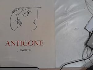 Image du vendeur pour Antigone. Tragdie. Die bertragung ins Deutsche besorgte Franz Geiger. Nr. 363 von 475 Exemplaren. mis en vente par Der ANTIQUAR in LAHR, Werner Engelmann